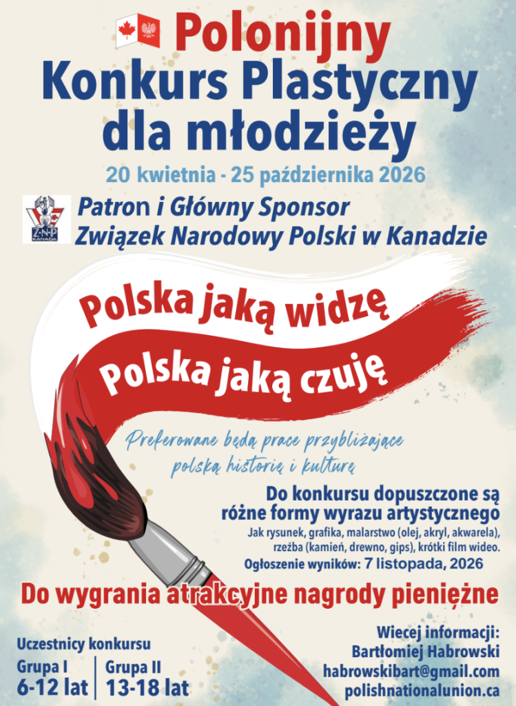 KONKURS PLASTYCZNY II EDYCJA “POLSKA JAKĄ WIDZĘ, POLSKA JAKĄ CZUJĘ”